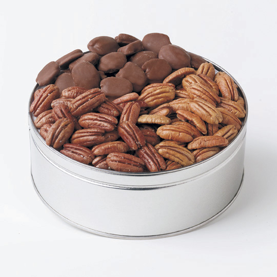 2 lb Pecan Combination Gift Tin (3 items)